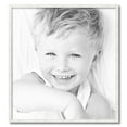 thumbnail image 2 of ArtToFrames 27" x 29" White Stain Picture Frame, 27x29 inch White Wood Poster Frame (WOM-4110),  Pack, 2 of 8