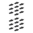 thumbnail image 4 of Sonducket 10 Pieces Clips Professional Wear-resistant Heavy Lock Grip Tools Duty Awning Survival Carabiner for Outdoor Hiking Negro 2Conjunto, 4 of 6
