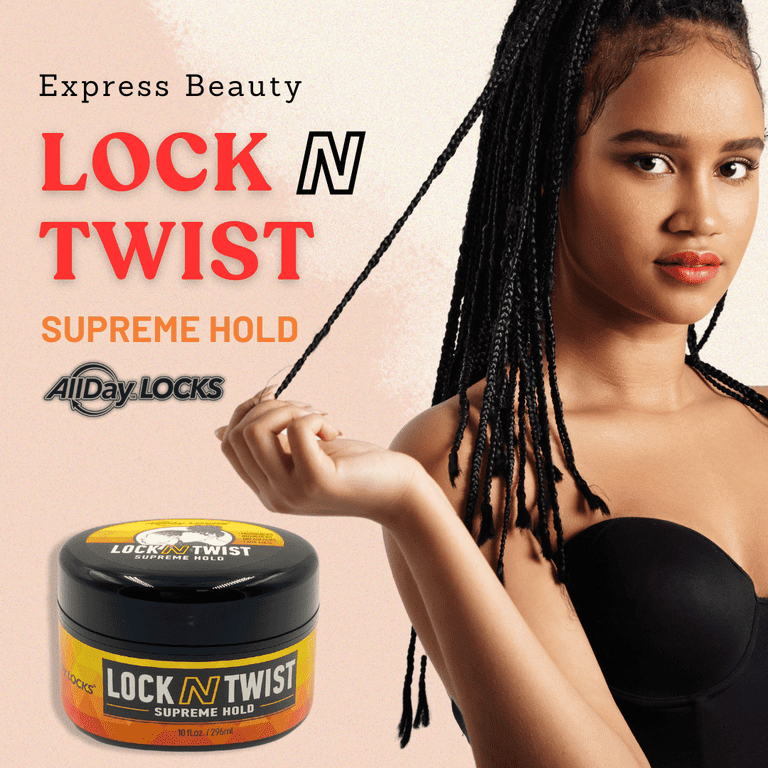 Ebo AllDay Locks Lock N Twist Supreme Hold Locking Gel, Re-Twist