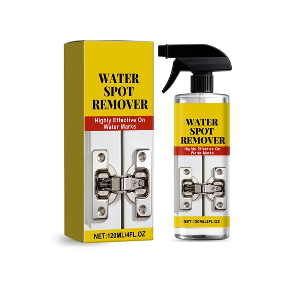 Qiweii Hard Water Stain Remover Cleaner, Limescale Eliminator for Glass Tile and Fixtures, Home Kitchen Bathroom Accessory