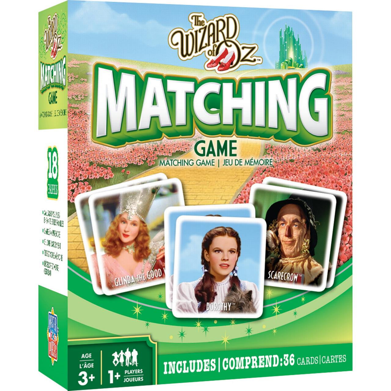 MasterPieces Wizard of Oz Matching Card Game