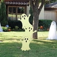 thumbnail image 2 of Halloween Glow In The Dark Ghost Decorations Outdoor,Halloween Decorations Outdoor Yard Signs With Stakes,Glow In The Dark Halloween Decorations,Luminous Plastic Sign Party Outside Decor,3Pcs, 2 of 5