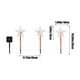thumbnail image 3 of pstuiky Luces solares navideñas con forma de estrella|árbol de Navidad y copo de nieve. Múltiples modos de iluminación. Luces solares de suelo para decoración navideña exterior, 3 of 8