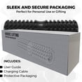 thumbnail image 6 of Nordic Lifting Vibrating Foam Roller – 5-Speed Deep Tissue Back Roller for Muscle Massage & Recovery- Black, 6 of 9