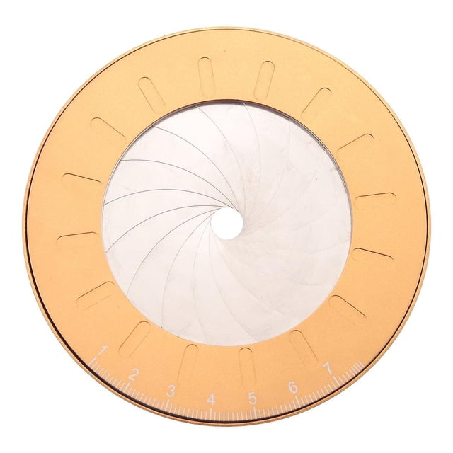 Regla de dibujo redonda ajustable PENGJJMXG de 10 mm a 77 mm Herramienta de carpintería