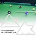 thumbnail image 4 of Billiard Magical Rack, Portable Pool Cue Rack Sheet Durable Film    For Playing, 4 of 8
