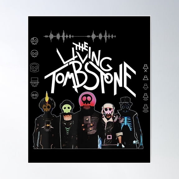 The Living Tombstone Group Music Wall Art Poster