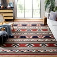 thumbnail image 2 of SAFAVIEH Kilim Kader Tribal Area Rug, Ivory/Rust, 8' x 10', 2 of 11