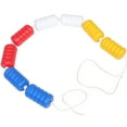 thumbnail image 1 of GARVALON 1Pcs Swimming Pool Safety Divider Buoy Line Assorted Color Plastic 200x3.5in Floating Rope for Swimmers, 1 of 7