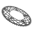 thumbnail image 4 of 58t Bicicleta plegable piñón, manivela, superficie anodizada hueca, cadena de bicicleta de aleación de aluminio ligera negra, 4 of 10