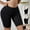 Black, variant on Aueoeo Shapewear Shorts Body Shaper Plus Size Bodysuit Shorts Seamless High Waist Athletic Sports Shorts With Butt Lift L