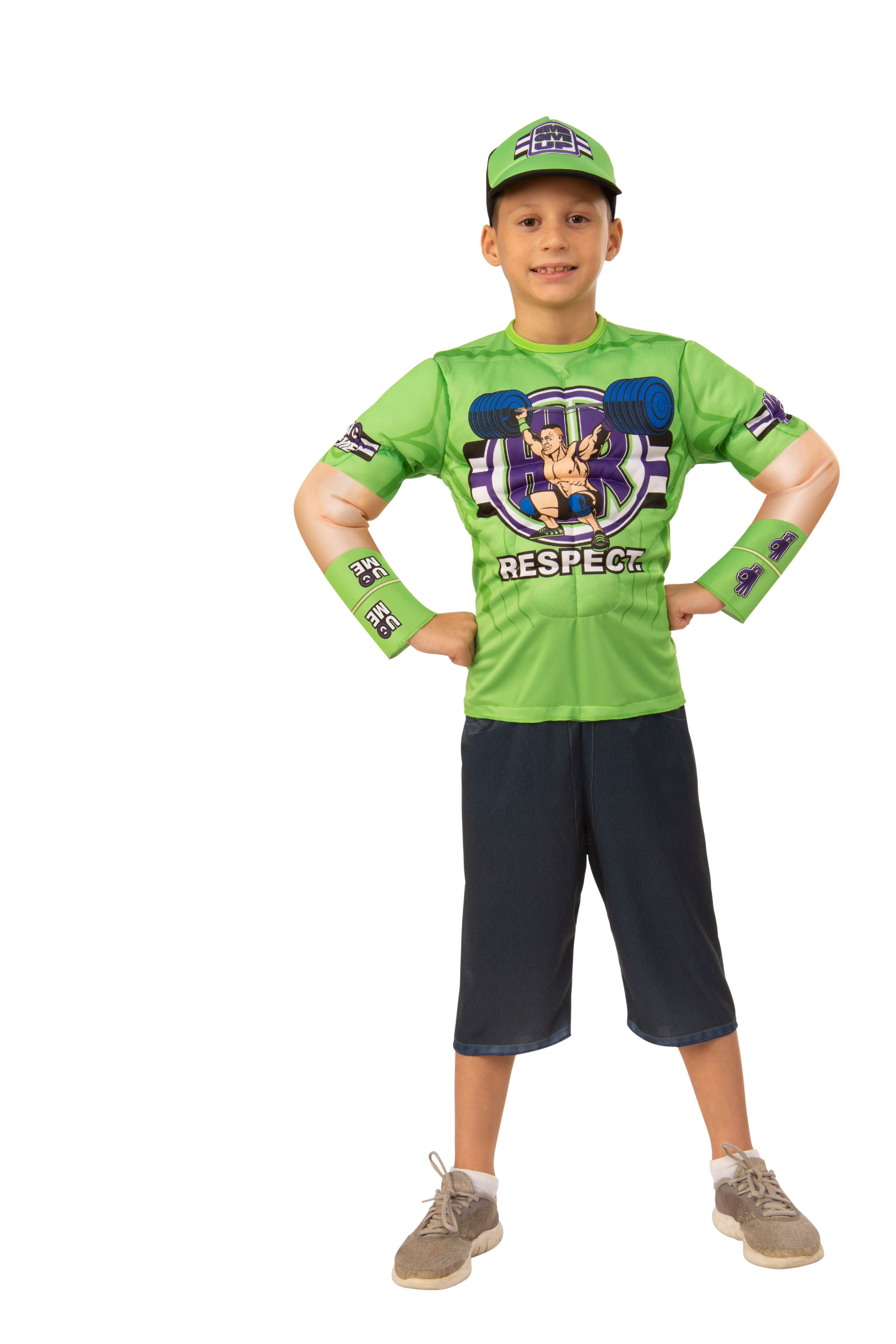 Child Small Rubies WWE Deluxe Muscle-Chest John Cena Costume 