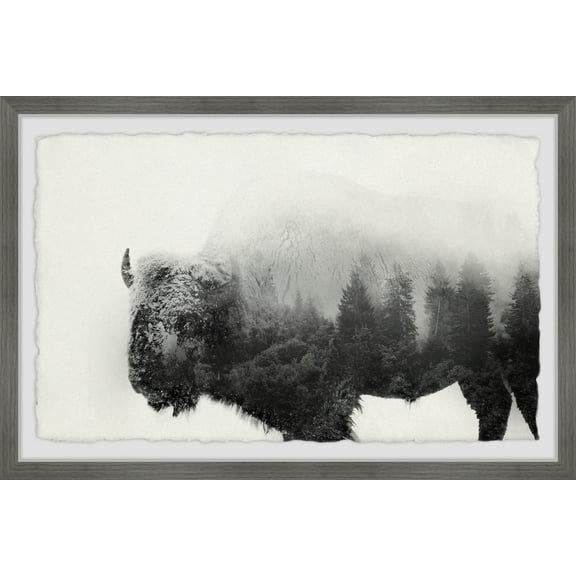 Marmont Hill Woods Cry Framed Wall Art, 8" x 12"