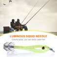 thumbnail image 2 of Pesca 5x 9.5cm 6g Señuelos de pesca luminosos Anzuelo de calamar artificial Jigs Cebo duro (4) Ehuebsd Para Estrenar, 2 of 8