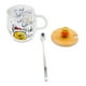 thumbnail image 3 of Taza de café Disney Winnie the Pooh Holiday de 500 ml con tapa y cuchara, 3 of 9