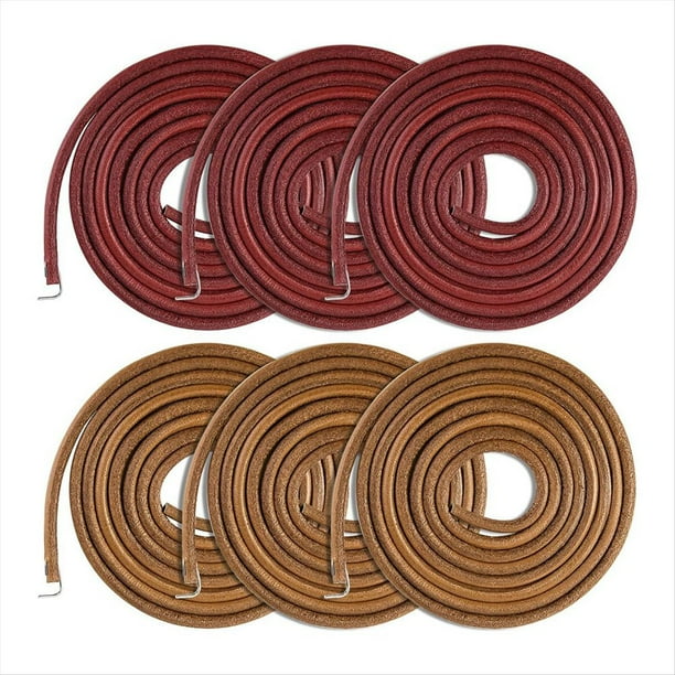 Correas para Máquina de Coser de Pedal, 183 cm X 3/16 cm, Correa de de Repuesto con Gancho para Singer/ Sewing