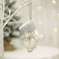 thumbnail image 5 of Decoraciones navideñas, adornos navideños, regalos de Navidad, calcetines navideños, colgante de peluche, 5 of 5