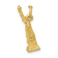 thumbnail image 2 of Real 14kt Yellow Gold 3D Statue Of Liberty Charm Pendant; for Adults and Teens; for Women and Men, 2 of 3