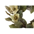 thumbnail image 2 of Admired by Nature 24" Magnolia Wreath Pine For Home office Front Door Wreath, Wall Hanging Arrangement Decoration, 2 of 4
