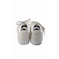 thumbnail image 3 of PU & MA Womens Suede Textured Lined Lace Up Casual Sneakers Cream Size 6.5, 3 of 5