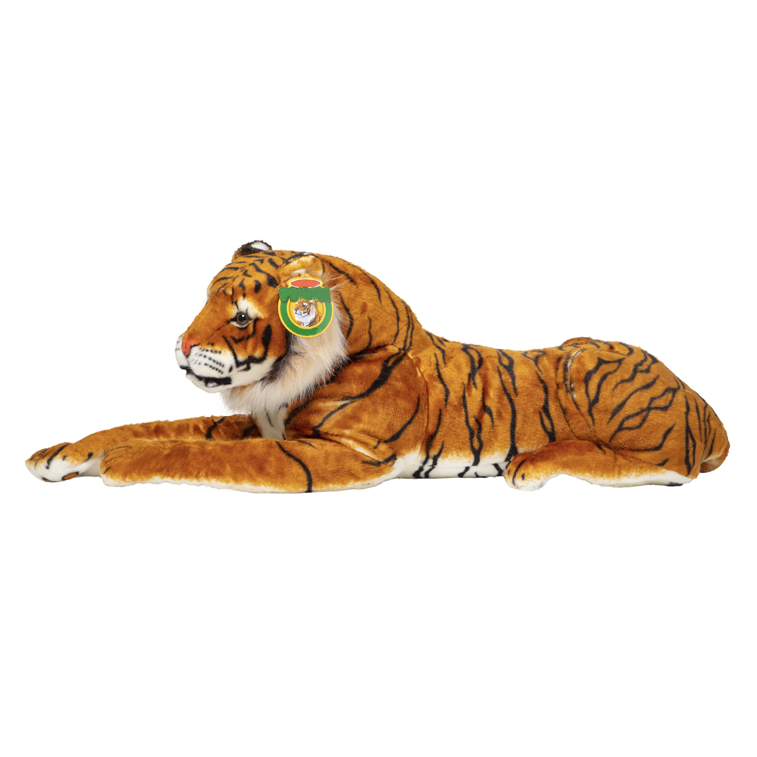 FKJLUN Giant Tiger - Lifelike Stuffed Animal (over 5 feet long) -  