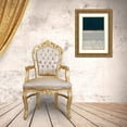 thumbnail image 3 of Delamater, Rob 17x24 Gold Ornate Wood Framed with Double Matting Museum Art Print Titled - Horizon Indigo, 3 of 4