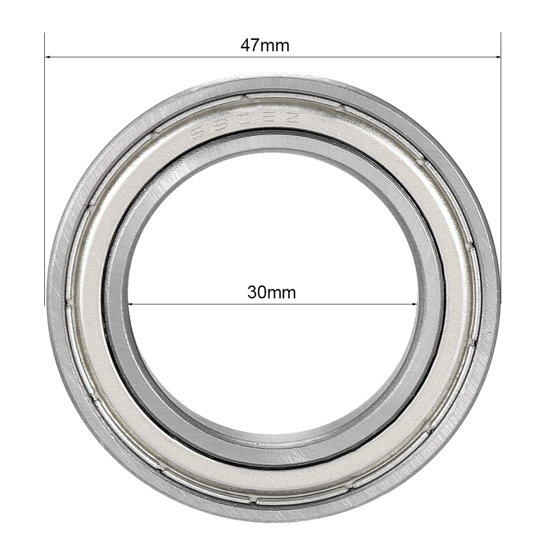 Unique Bargains Deep Groove Ball Bearings P0 Z2 1.18" x 1.85" x 0.35"