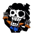 thumbnail image 1 of One Piece Anime Car Stickers Car Window Door Decal Decor Skateboard Laptop Decals, 1 of 1