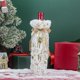 thumbnail image 1 of Bolsa de vino navideña de Naxoaeo, bolsa de regalo con cordón, fundas reutilizables para botellas de vino, ideal para Navidad, bodas, cumpleaños y fiestas., 1 of 6