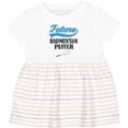 thumbnail image 3 of Inktastic Future Badminton Player Sports Girls Baby Dress, 3 of 5