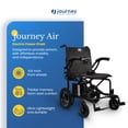 thumbnail image 2 of Journey Fauteuil Électrique Air, Fauteuil Roulant Léger Pliable, Conforme TSA, 2 of 8