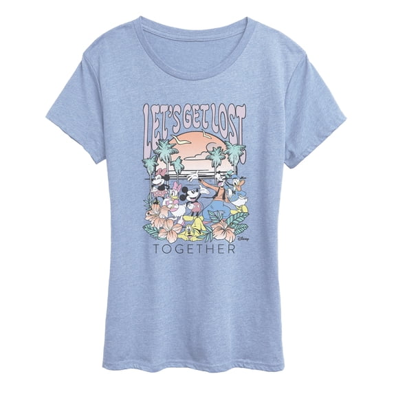 Disney - Lost Together - Women's Short Sleeve Graphic T-Shirt