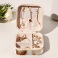 thumbnail image 6 of Elk Revival Travel Portable Square Display Case: Earring and Necklace Organizer - Ideal for Girls and Women, 6 of 6