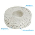 thumbnail image 3 of Unique Bargains 1 Roll Raffia Ribbon, 109 Yard Paper Twine String for Festival Gifts Wrapping, White, 3 of 7