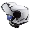 thumbnail image 3 of Casco modular LS2 Horizon con protector solar blanco brillante XS, 3 of 9