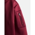 thumbnail image 3 of Athletic Works Boys' Lined Zip Front Hoodie Jacket, Sizes 4-18, 3 of 3