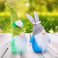 thumbnail image 2 of Jlong 2Pcs Easter Decorations,Handmade Gnome Faceless Plush Doll,Easter Gifts for Kids/Women/Men,Easter Decorations Ornaments for Girl Room Decor and Indoor Spring Decor, 2 of 9