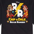 thumbnail image 3 of Chip 'N Dale Rescue Rangers - Rescue Ranger Logo - Toddler And Youth Long Sleeve Graphic T-Shirt, 3 of 5
