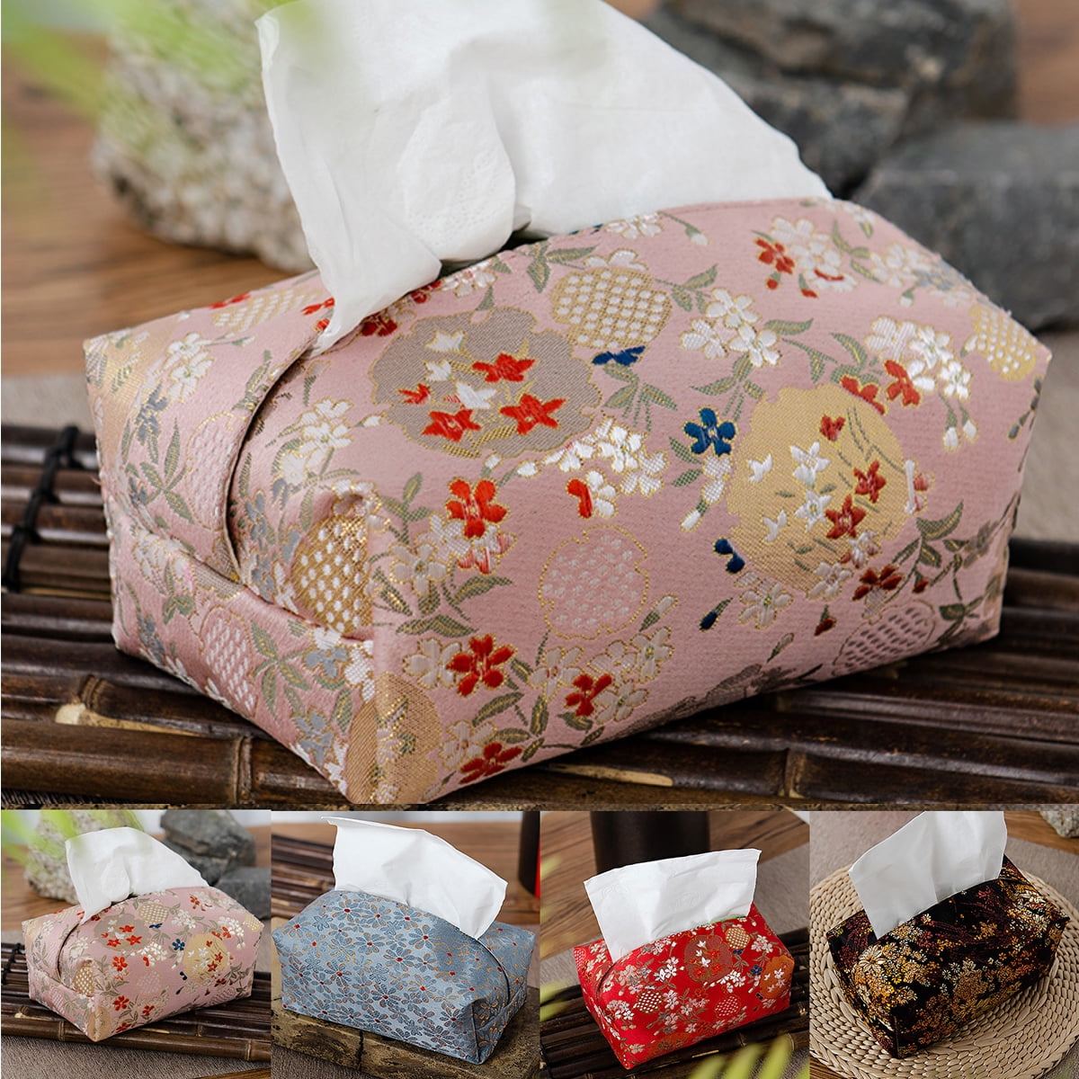 Travelwant Toilet Paper Holder Travel Napkin Holder Reusable Tissue