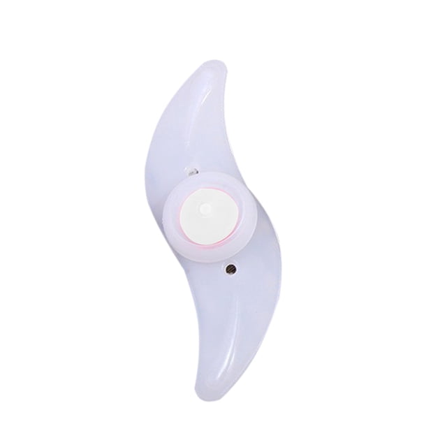 LED Bike Spoke Lights 6-Color | Windmill Wheel Cycling Light | S-Shaped Design | Water-Resistant | 180° Visibility | Easy Install | CR2032 Included