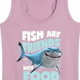 thumbnail image 3 of Fish Are Friends - Women's Racerback Tank Top, 3 of 5