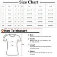 thumbnail image 3 of fartey Casual Shirts for Women Button Polka Dot Print Loose Fit Tshirts Summer V Neck Hollow out Short Sleeve Vacation Blouse, 3 of 5