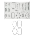 thumbnail image 3 of Sellos transparentes DIY cuenta de mano álbum de recortes sello transparente sello de goma juego de moldes para cuchillos, 3 of 12