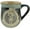 Black-Piper, variant on Glen Appin Stoneware Mug Scotland Pottery Mug for Coffe or Beer 16.9 oz(500 ml) (Thistle/Scotland - Red)