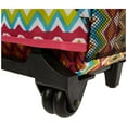 thumbnail image 3 of Rockland Double Handle Rolling Backpack, Tribal, 17-Inch, 3 of 4