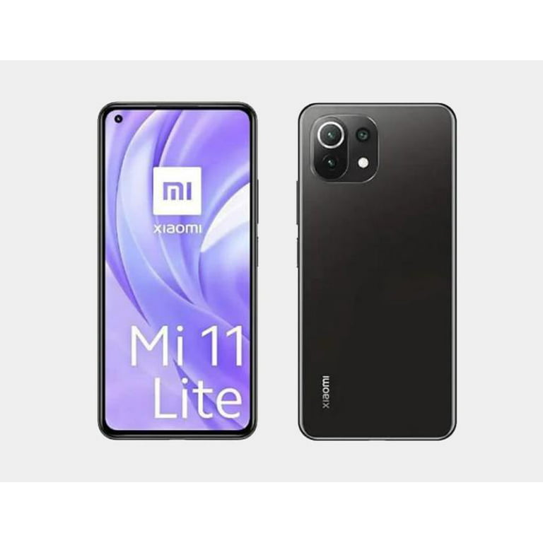 Xiaomi Mi 11 Lite 5G 128GB, 6GB, Dual SIM LTE GSM Unlocked -Truffle Black 