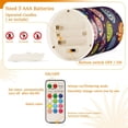thumbnail image 5 of Yayeee Flameless Candles with Remote Flickering Battery Operated Multi Color Changing, Galactic Candy, 5 of 7