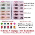 thumbnail image 2 of Libreta Bindi VAMA 948 Fancy Bindi con purpurina y diamante, 2 of 6
