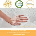 thumbnail image 5 of Madevos 10 inch Queen Mattress in a Box,Breathable Memory Foam & Individual Pocket Spring Hybrid Mattress,Medium Support,White, 5 of 13