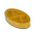 thumbnail image 6 of Unique Bargains 1 Pc 4 Grids Rotating Lid Pill Case Durable for Travel Yellow, 6 of 6